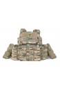  TAM TAKIM AÇIK CEP BALİSTİK PLAKA TAŞIYICI YELEK 5.56mm   SF0206-MULTİKEM KAMUFLAJ