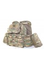 TAM TAKIM AÇIK CEP BALİSTİK PLAKA TAŞIYICI YELEK 5.56mm   SF0206-MULTİKEM KAMUFLAJ