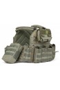 TAM TAKIM AÇIK CEP BALİSTİK PLAKA TAŞIYICI YELEK 5.56mm  SF0208-HAKİ