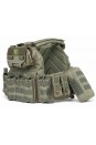 TAM TAKIM AÇIK CEP BALİSTİK PLAKA TAŞIYICI YELEK 5.56mm  SF0208-HAKİ