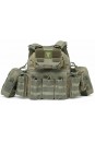 TAM TAKIM AÇIK CEP BALİSTİK PLAKA TAŞIYICI YELEK 5.56mm  SF0208-HAKİ