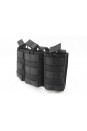 ÜÇÜZ ŞARJÖR CEBİ 5.56mm   SF0409-SİYAH